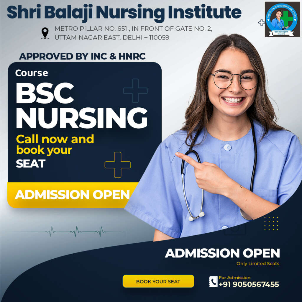 BSc Nursing Institute in Uttam Nagar