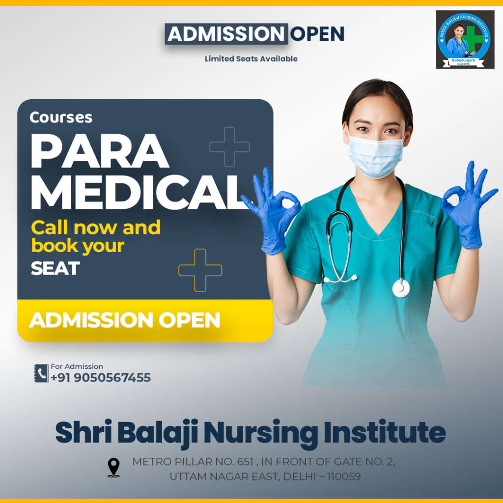 Paramedical institute in Uttam Nagar